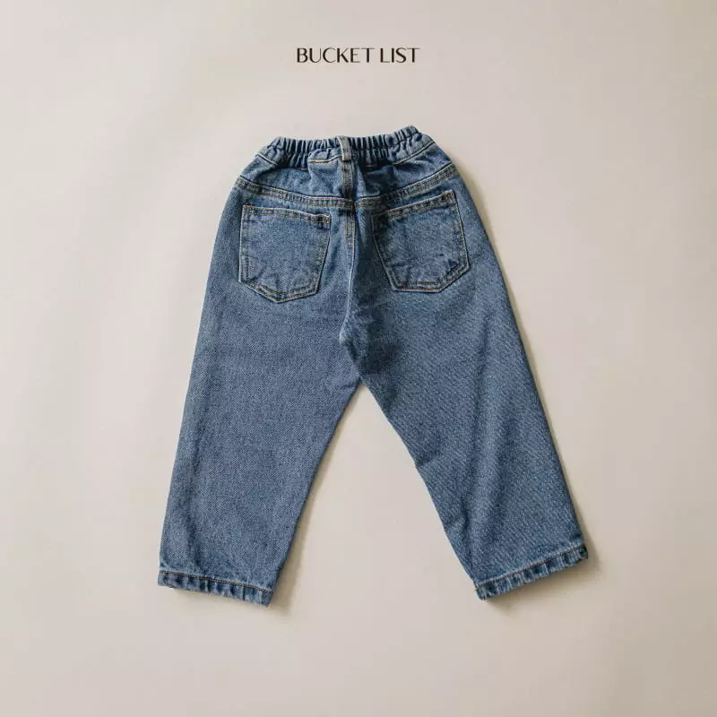 Bucket List - Korean Children Fashion - #littlefashionista - Chic Jeans - 10