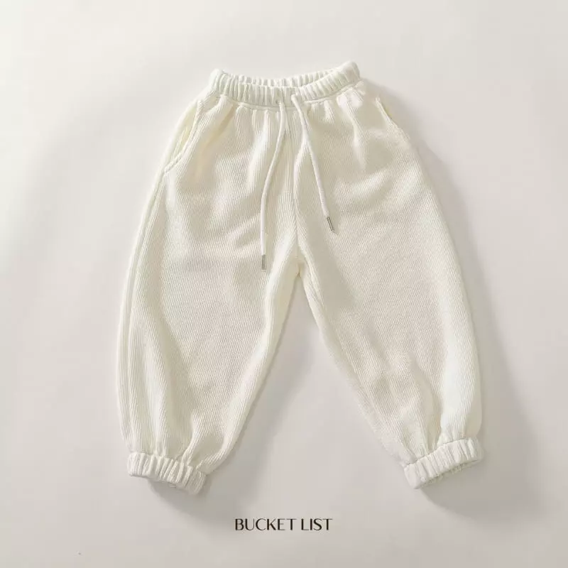 Bucket List - Korean Children Fashion - #minifashionista - Warm Knit Pants - 10