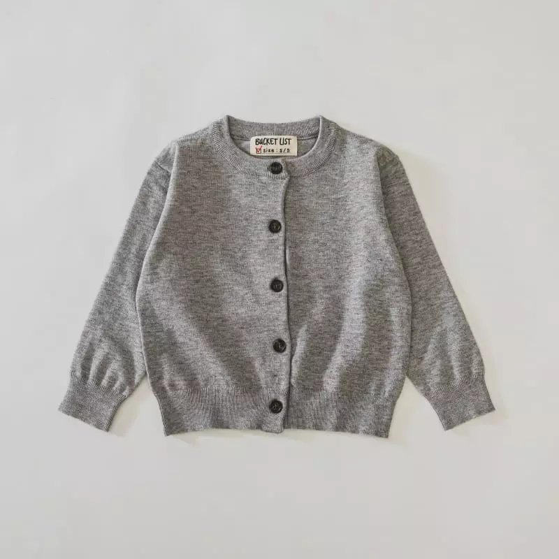 Bucket List - Korean Children Fashion - #minifashionista - Cardigan - 9