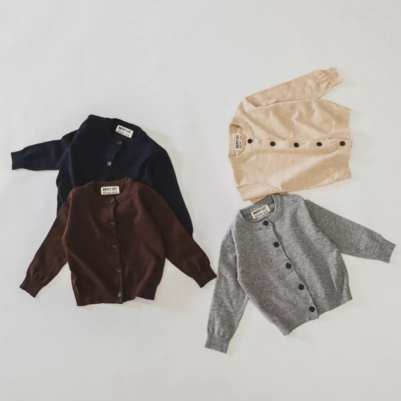 Bucket List - Korean Children Fashion - #toddlerclothing - Cardigan - 12