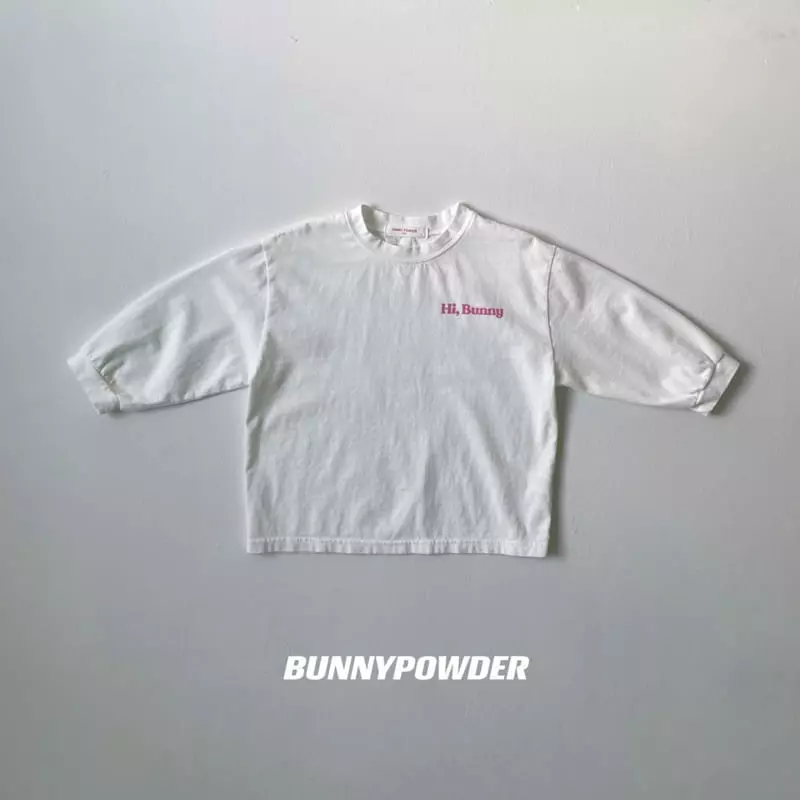 Bunny Powder - Korean Children Fashion - #designkidswear - High Bunny Tee with Mom - 5