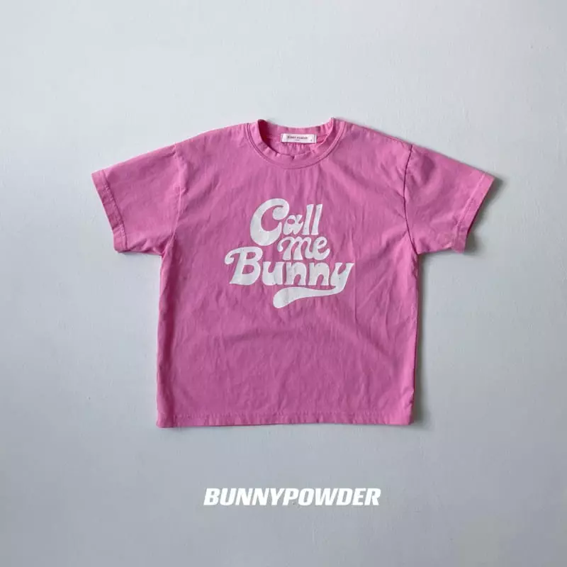 Bunny Powder - Korean Children Fashion - #fashionkids - Call Me Bunny Tee - 5