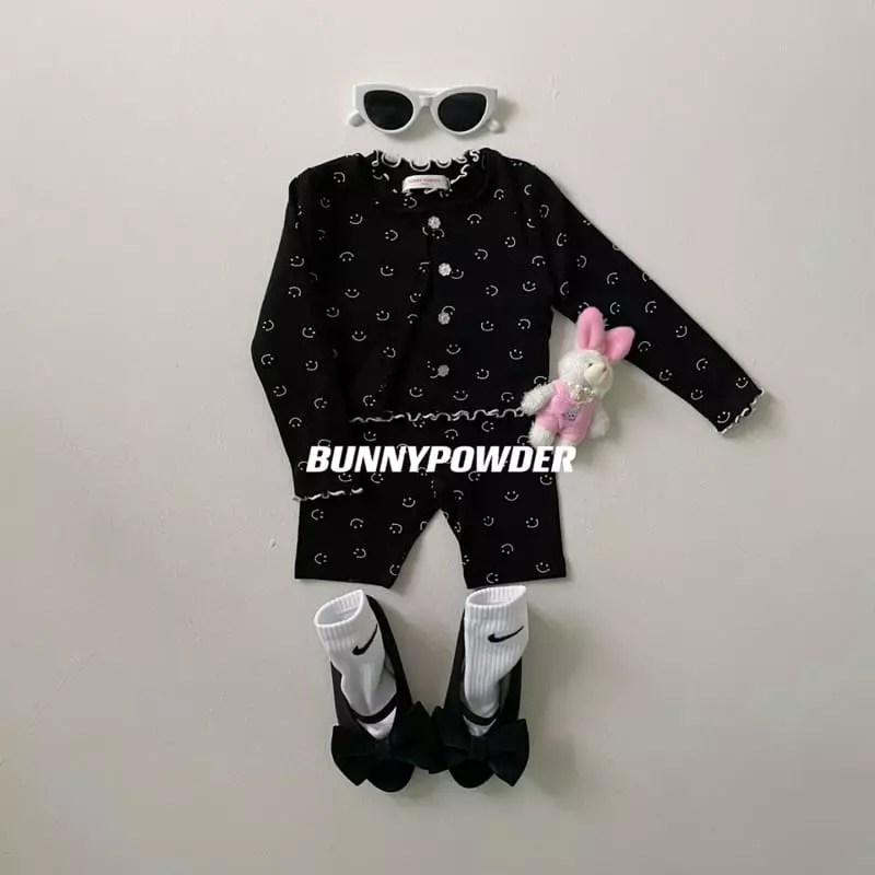 Bunny Powder - Korean Children Fashion - #kidsshorts - Happy Crop Tee - 3