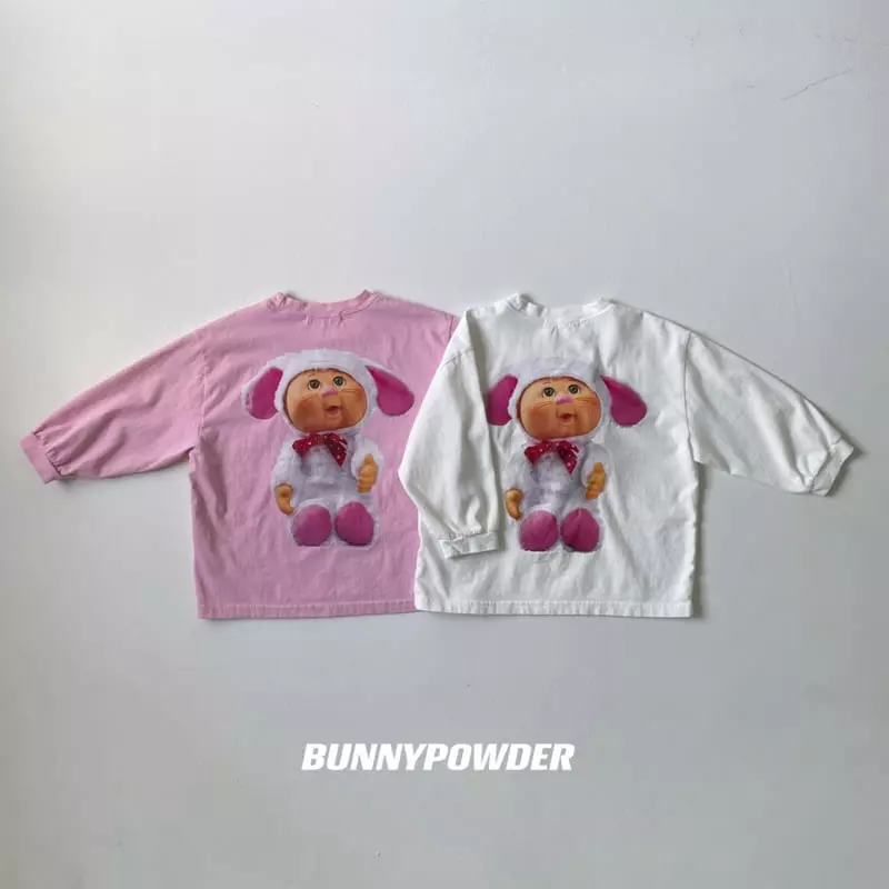 Bunny Powder - Korean Children Fashion - #stylishchildhood - High Bunny Tee with Mom - 2