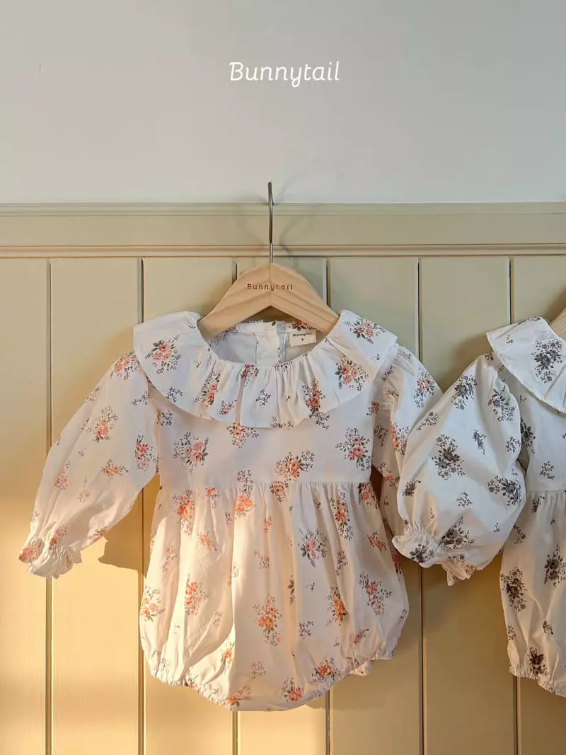 Bunnytail - Korean Baby Fashion - #babyoutfit - Rose Bodysuit - 8