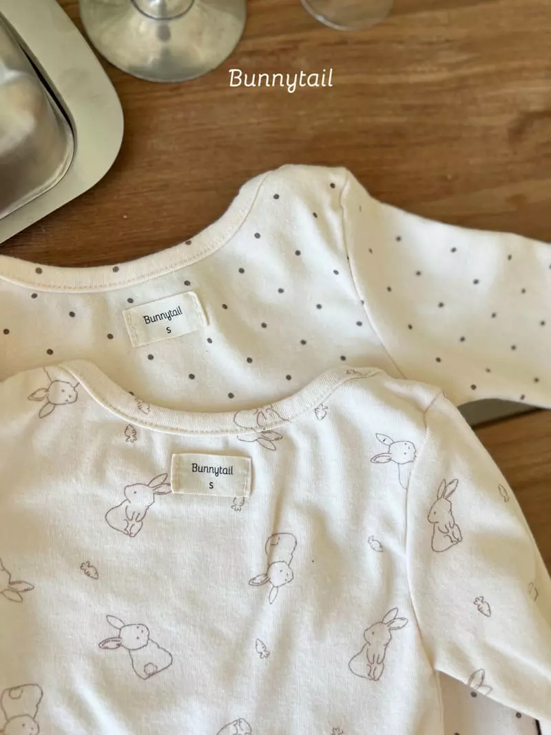 Bunnytail - Korean Baby Fashion - #babyoutfit - Bunny Bodysuit Set - 7