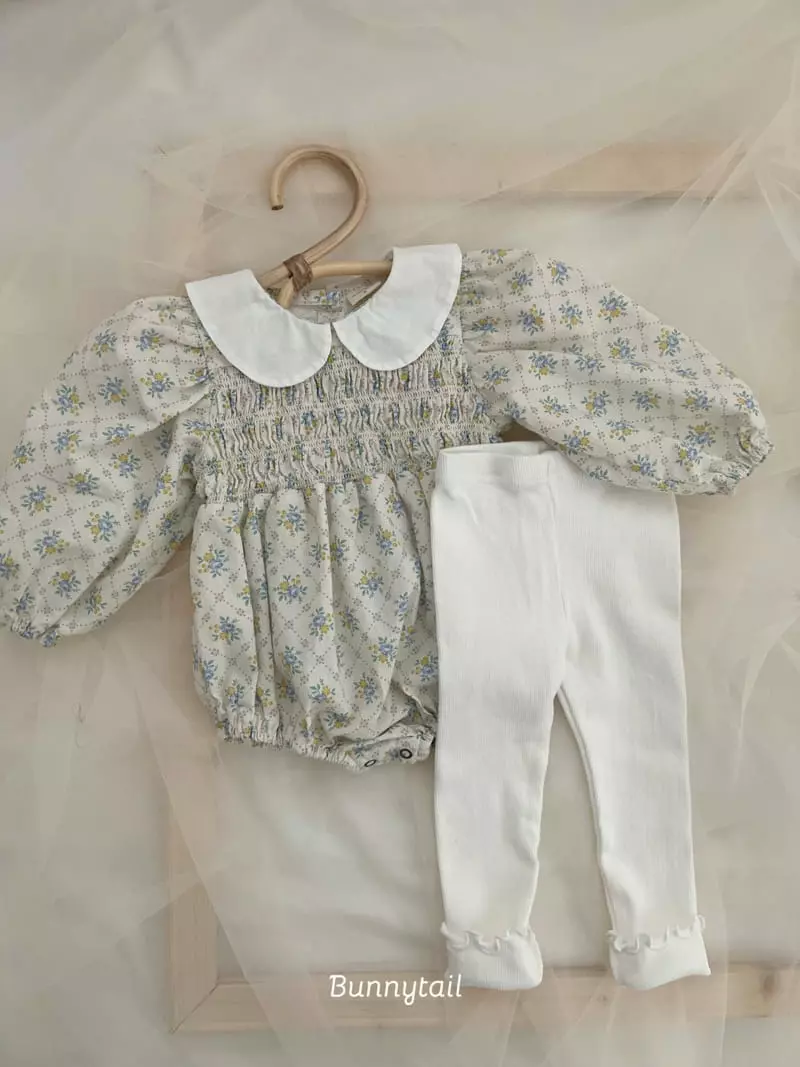 Bunnytail - Korean Children Fashion - #childofig - Frill Leggings - 6