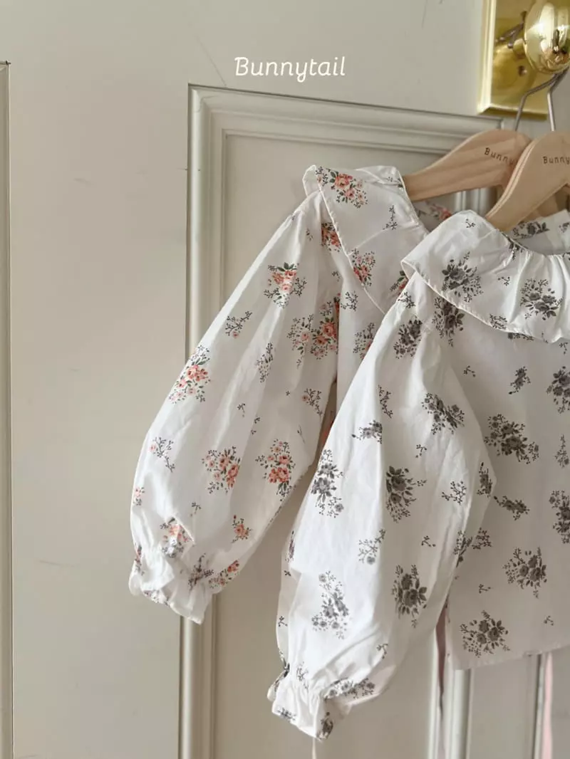 Bunnytail - Korean Children Fashion - #childrensboutique - Rose Blouse