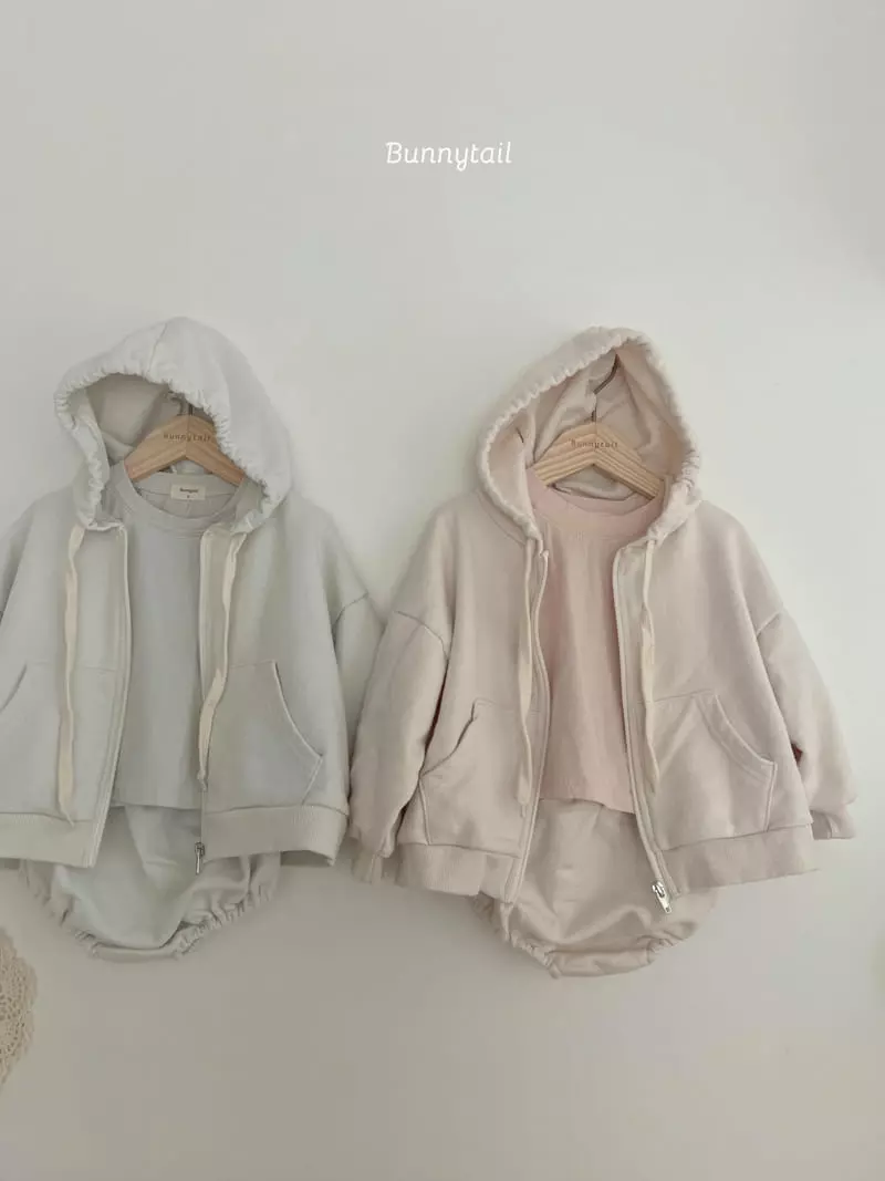 Bunnytail - Korean Children Fashion - #todddlerfashion - Pure Hoody Jumper - 3