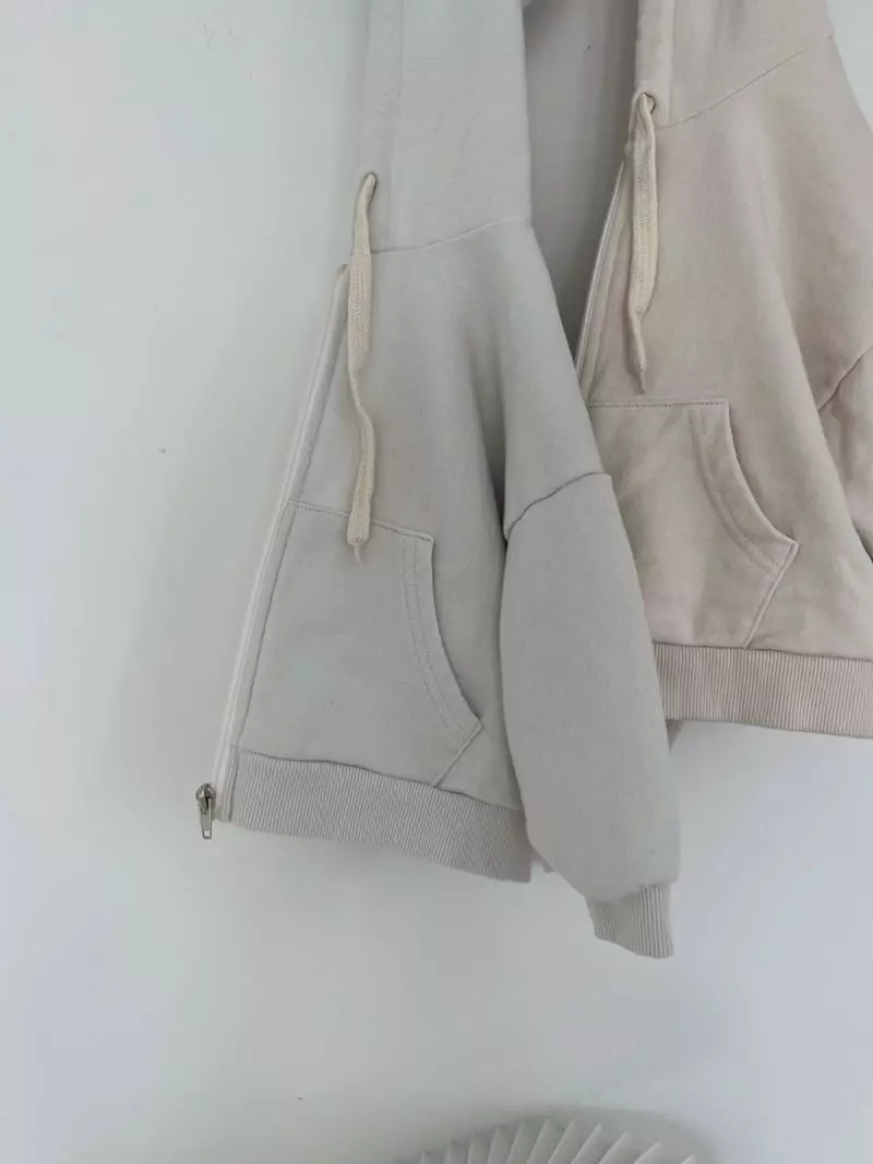 Bunnytail - Korean Children Fashion - #todddlerfashion - Pure Hoody Jumper - 4