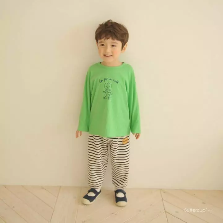 Buttercup - Korean Children Fashion - #discoveringself - Walk Bear Tee - 10