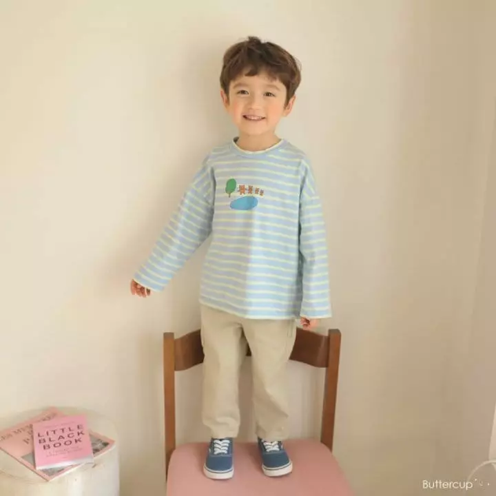 Buttercup - Korean Children Fashion - #minifashionista - Animal Stripes Tee - 11