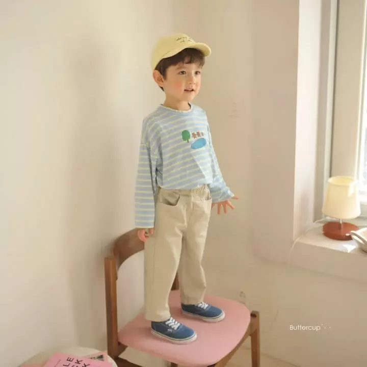 Buttercup - Korean Children Fashion - #prettylittlegirls - Animal Stripes Tee - 12
