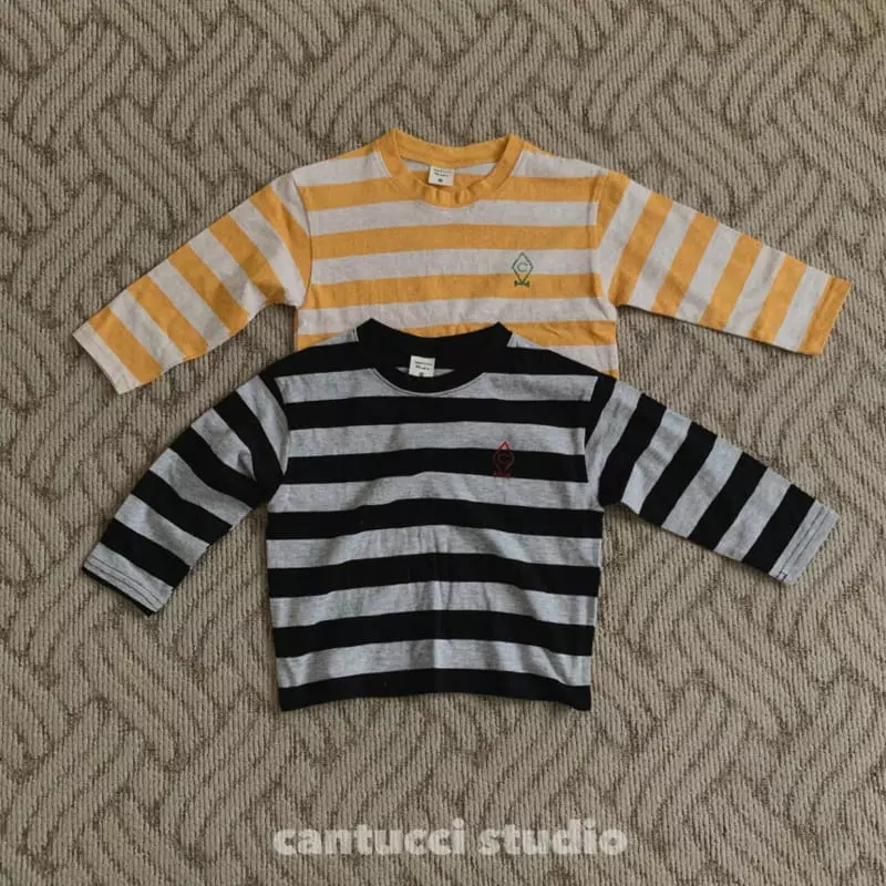 Cantucci Studio - Korean Children Fashion - #designkidswear - Pani Stripes Tee
