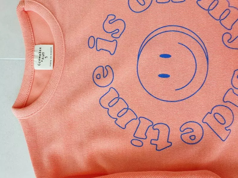 Ccomabee - Korean Children Fashion - #childofig - Smile Top Bottom Set - 7