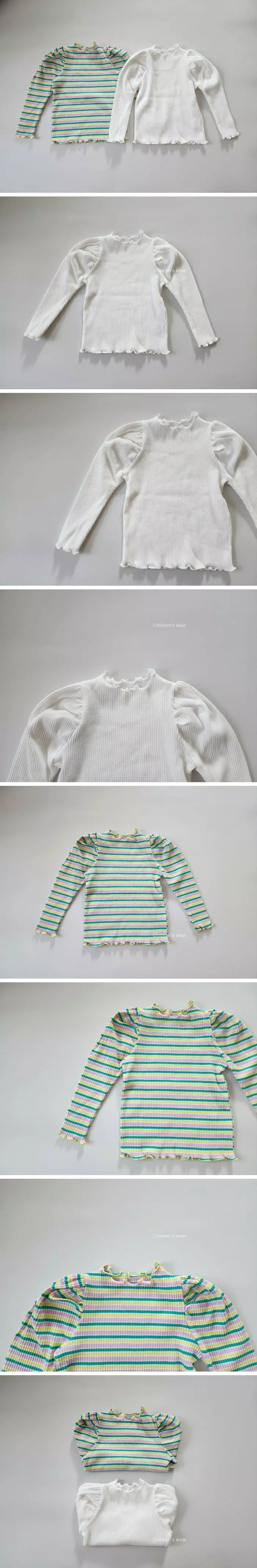 Ccomabee - Korean Children Fashion - #kidzfashiontrend - Rib Tee