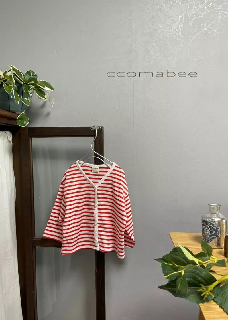 Ccomabee - Korean Children Fashion - #todddlerfashion - Waffle Cardigan - 4