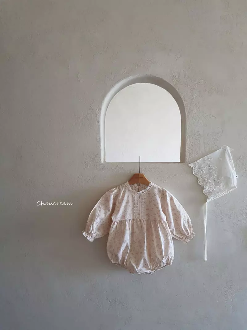 Choucream - Korean Baby Fashion - #babyboutiqueclothing - Lovely Lace Bodysuit