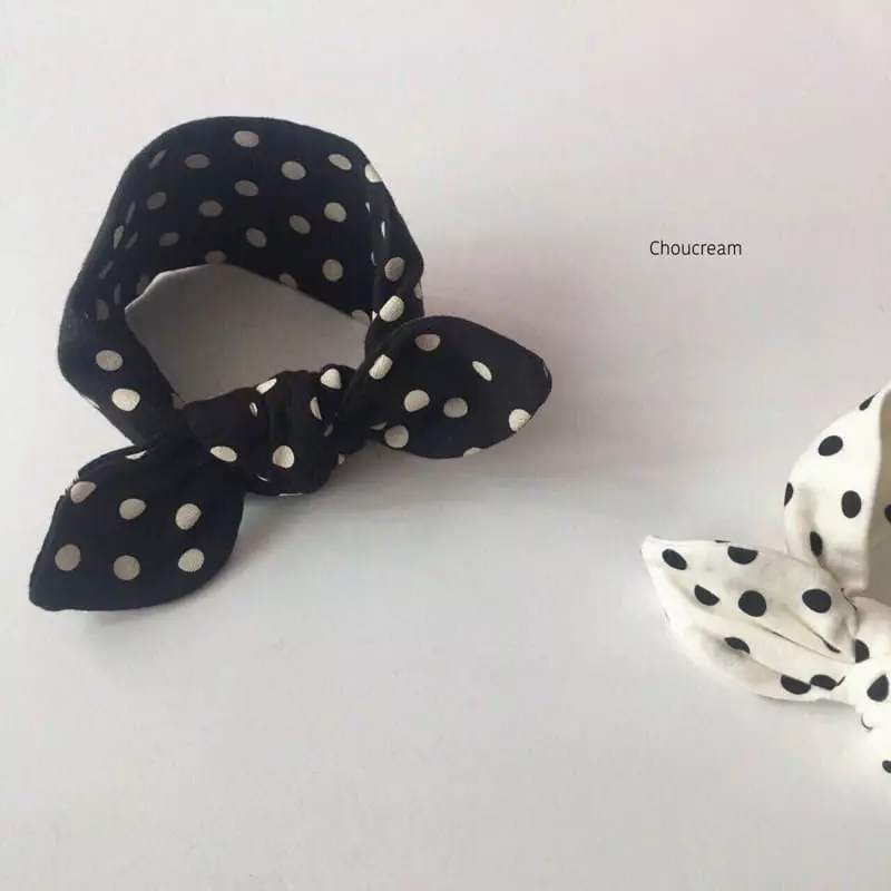 Choucream - Korean Baby Fashion - #babyboutiqueclothing - Dot Hairband - 4