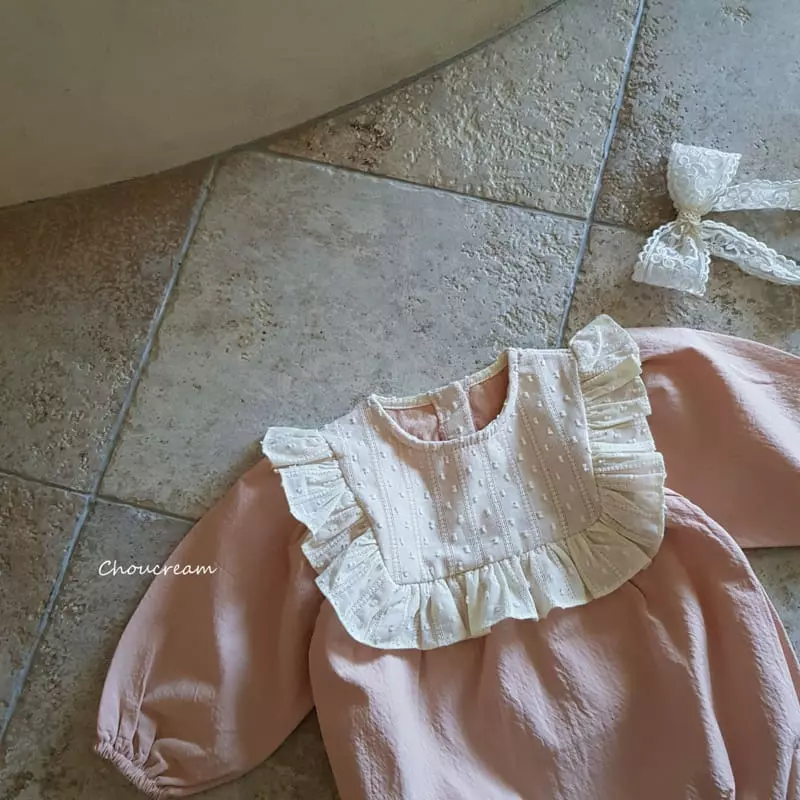 Choucream - Korean Baby Fashion - #babyclothing - Alice Frill Bodysuit - 11