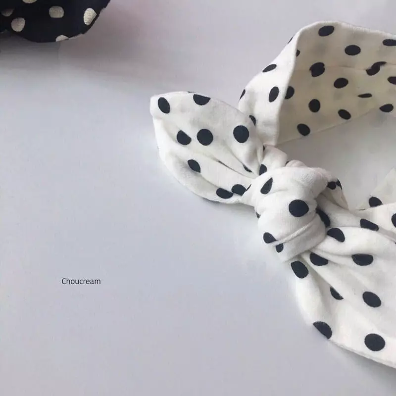 Choucream - Korean Baby Fashion - #babyfever - Dot Hairband - 6