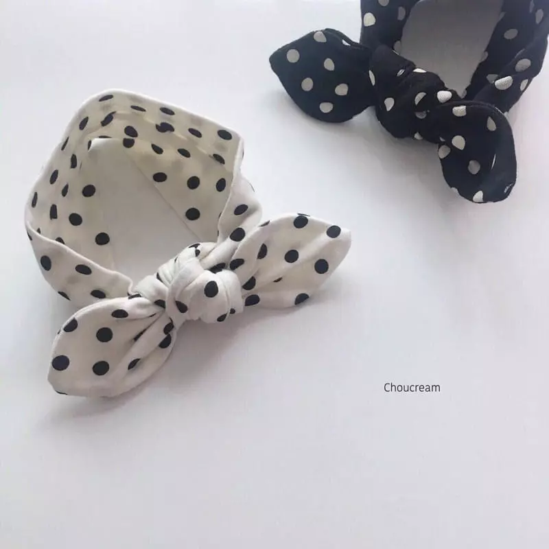 Choucream - Korean Baby Fashion - #babygirlfashion - Dot Hairband - 7