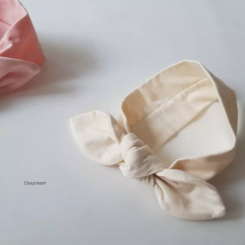 Choucream - Korean Baby Fashion - #babygirlfashion - Muzi Ribbon Hairband - 6