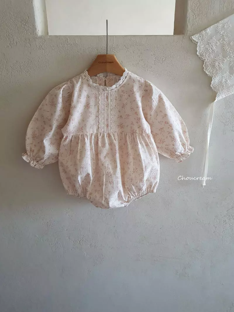Choucream - Korean Baby Fashion - #babylifestyle - Lovely Lace Bodysuit - 6