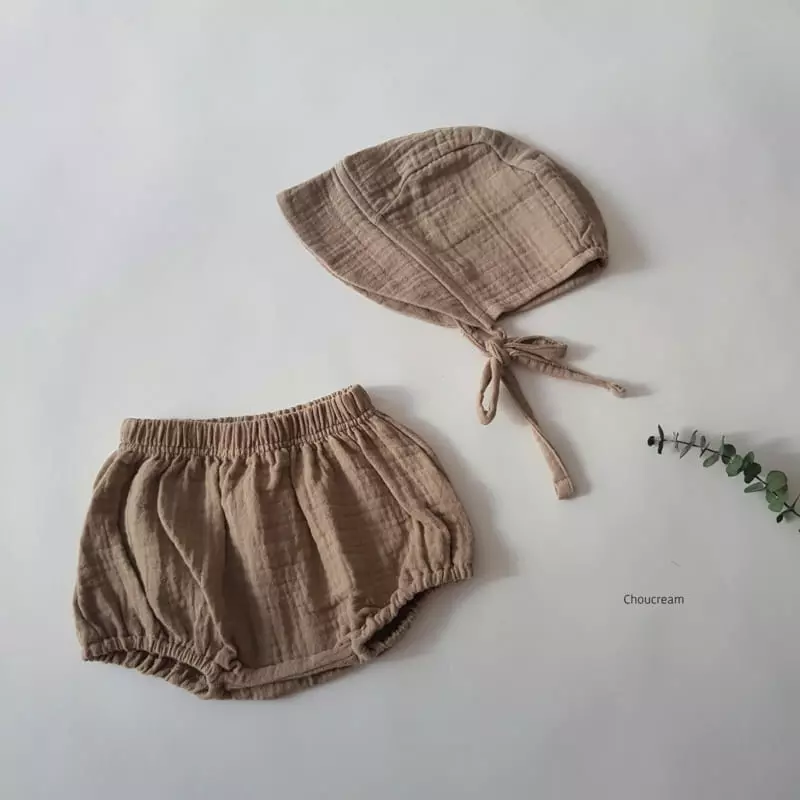 Choucream - Korean Baby Fashion - #babylifestyle - Natural Bonnet - 10