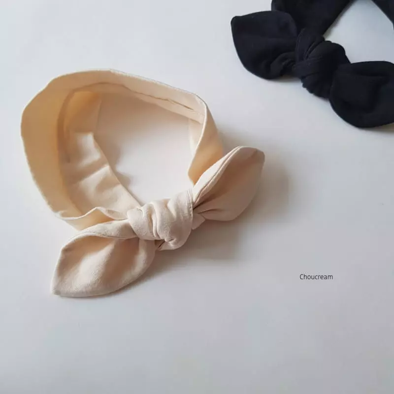 Choucream - Korean Baby Fashion - #babylifestyle - Muzi Ribbon Hairband - 7