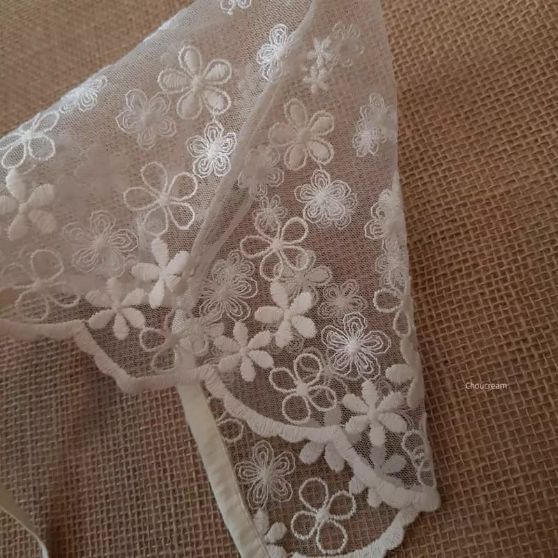 Choucream - Korean Baby Fashion - #babyoutfit - Lace Bonnet - 9