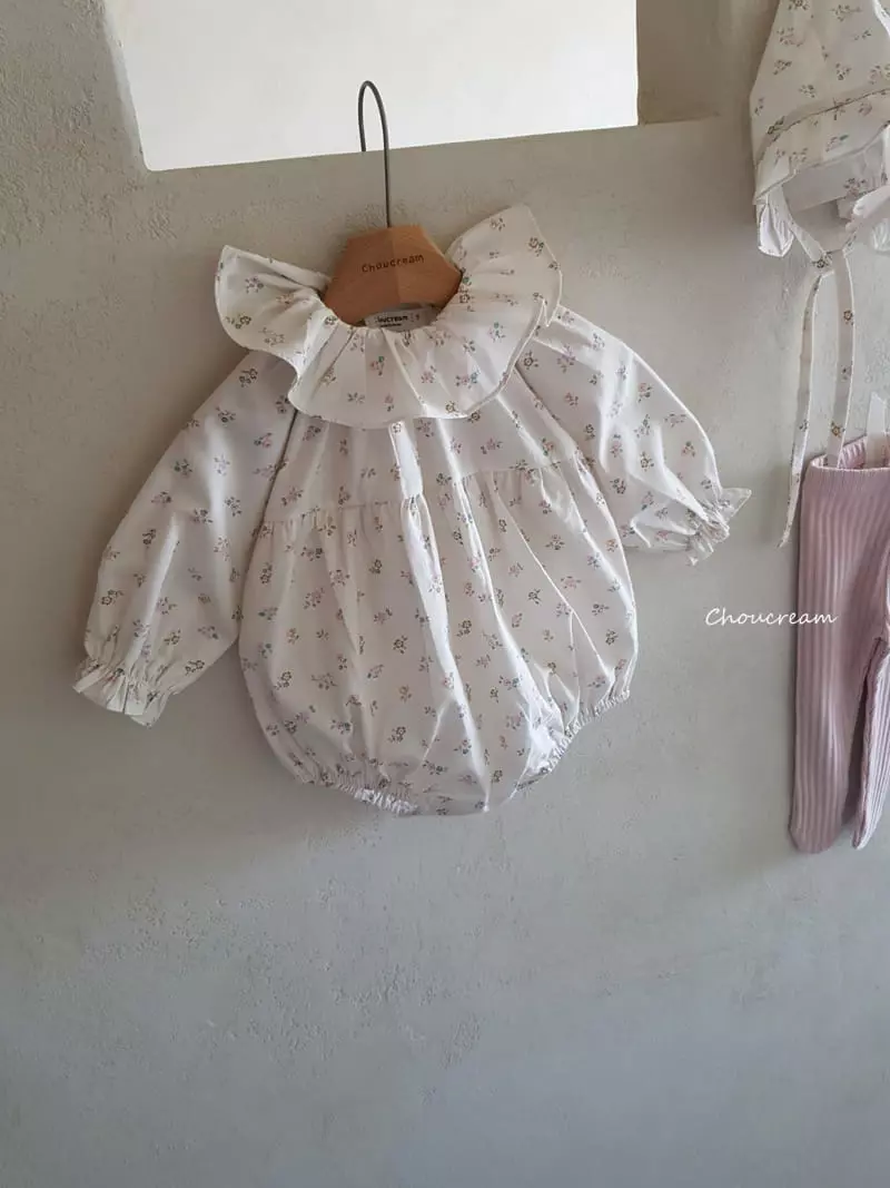 Choucream - Korean Baby Fashion - #babywear - Mimi Frill Bodysuit - 3