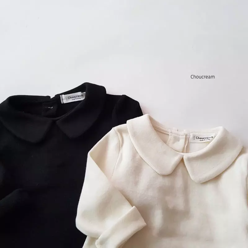 Choucream - Korean Baby Fashion - #onlinebabyshop - Bebe Collar Tee - 8