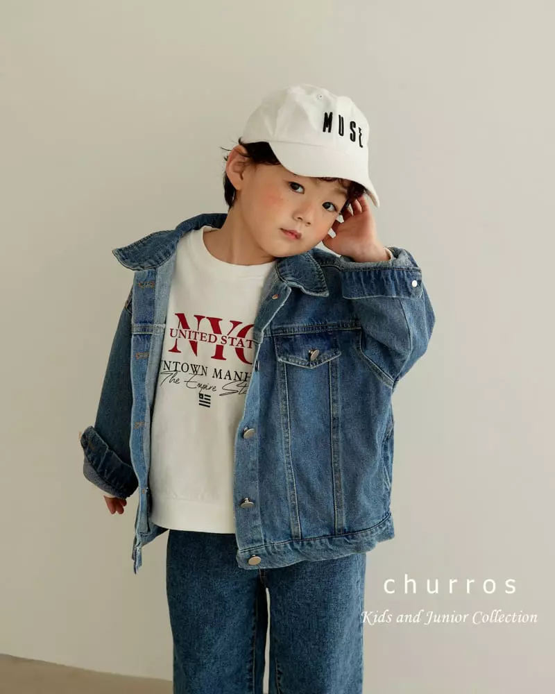 Churros - Korean Children Fashion - #Kfashion4kids - NYC Sweatshirt - 6