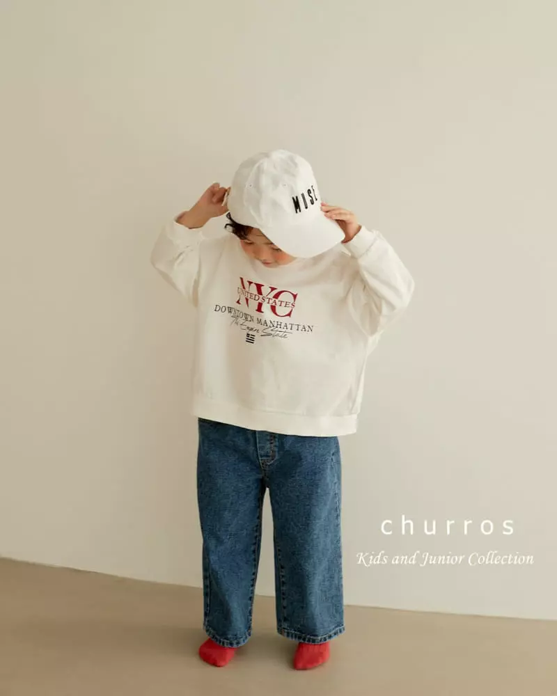 Churros - Korean Children Fashion - #fashionkids - NYC Sweatshirt - 2