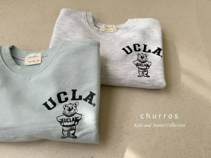 Churros - Korean Children Fashion - #stylishchildhood - Ucla Sweatshirt - 11