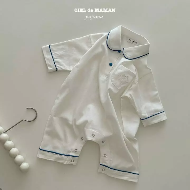 Ciel De Maman - Korean Baby Fashion - #babyboutiqueclothing - Sunday Pajama Apple Mint Baby - 6