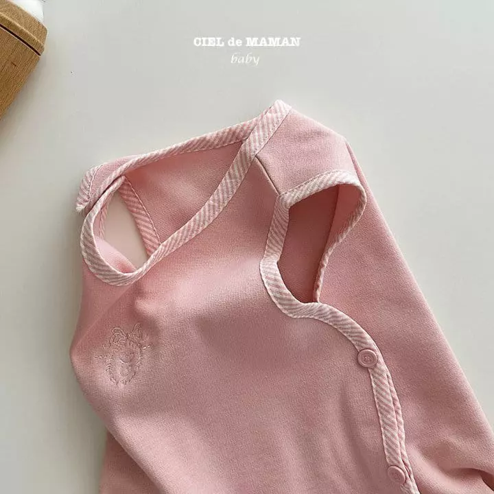 Ciel De Maman - Korean Baby Fashion - #babyfever - Macaroon Sleep Vest - 3