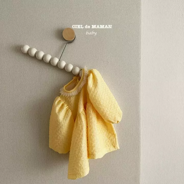 Ciel De Maman - Korean Baby Fashion - #babyfever - Bebe Bubble One-piece - 4
