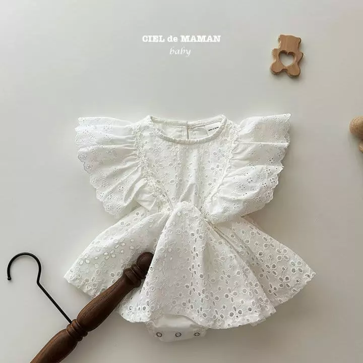 Ciel De Maman - Korean Baby Fashion - #babylifestyle - Wing Bodysuit - 2