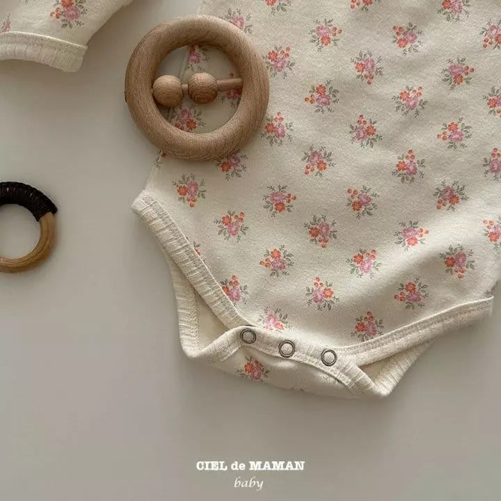 Ciel De Maman - Korean Baby Fashion - #babywear - Flower Lounge Set - 5