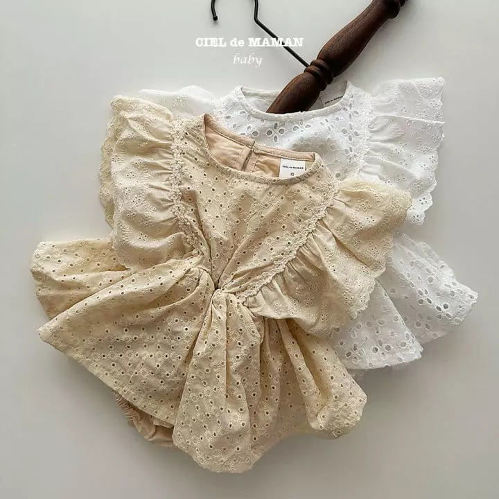 Ciel De Maman - Korean Baby Fashion - #onlinebabyshop - Wing Bodysuit - 9