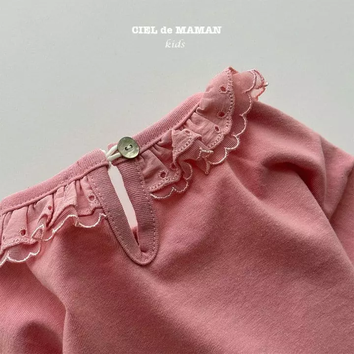 Ciel De Maman - Korean Children Fashion - #Kfashion4kids - Frill Tee - 5