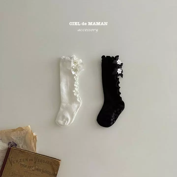 Ciel De Maman - Korean Children Fashion - #Kfashion4kids - Ballerina Knee Socks - 6