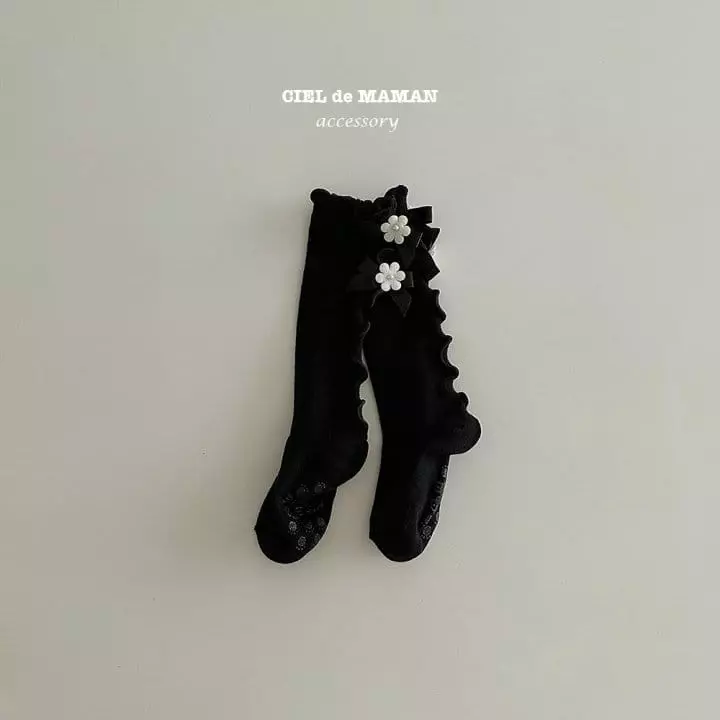 Ciel De Maman - Korean Children Fashion - #kidsshorts - Ballerina Knee Socks - 3