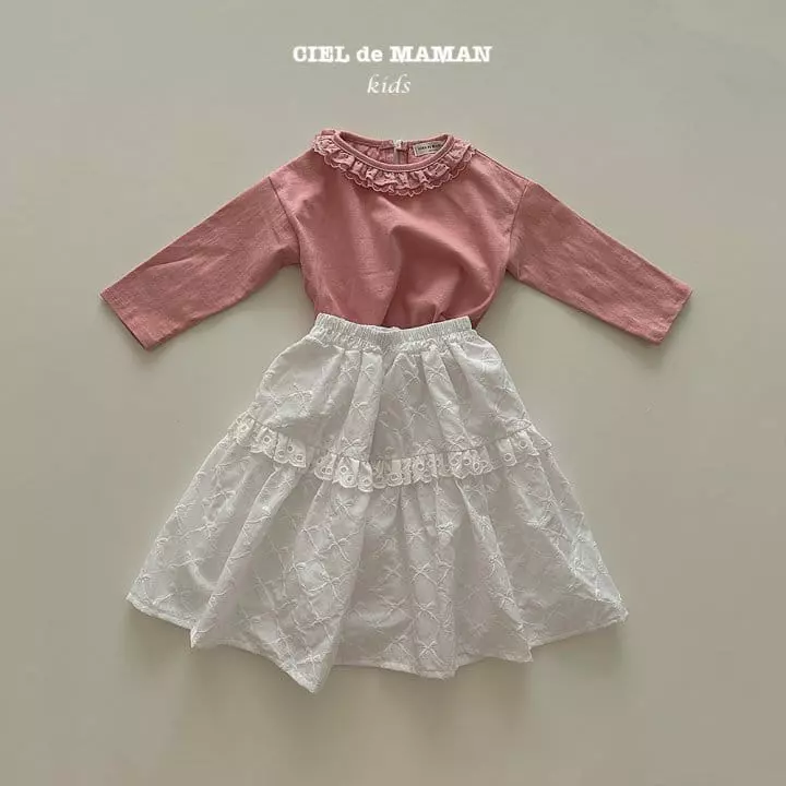 Ciel De Maman - Korean Children Fashion - #toddlerclothing - Lady Midi Skirt - 6