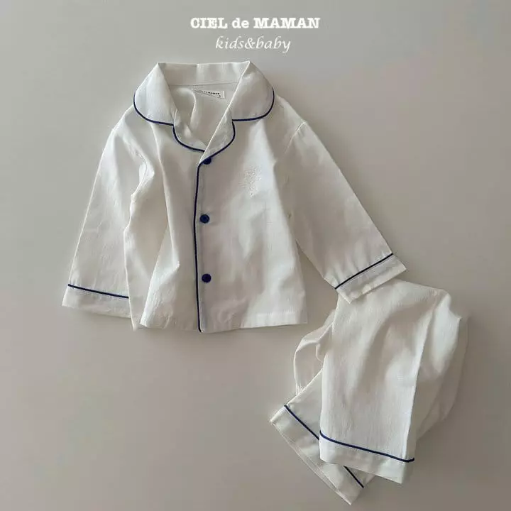 Ciel De Maman - Korean Women Fashion - #womensfashion - Sunday Pajama Apple Mint Mom - 9
