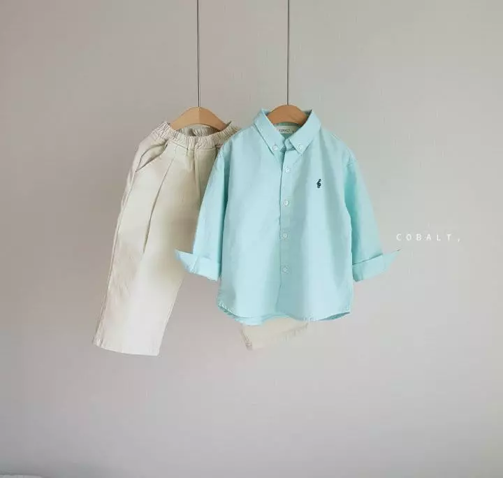 Cobalt - Korean Children Fashion - #Kfashion4kids - Wide Chino Pants - 7