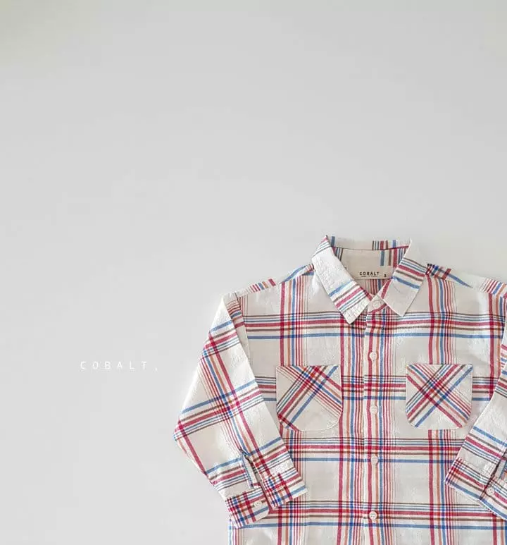 Cobalt - Korean Children Fashion - #discoveringself - Check Shirt - 6