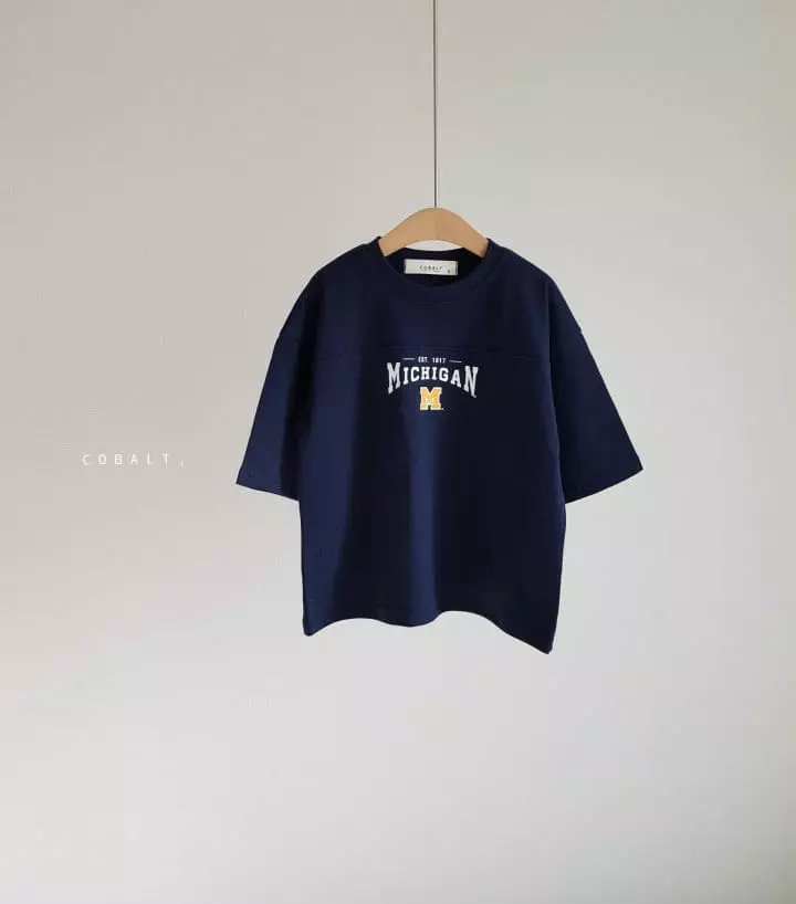 Cobalt - Korean Children Fashion - #kidzfashiontrend - Michigan Tee - 2